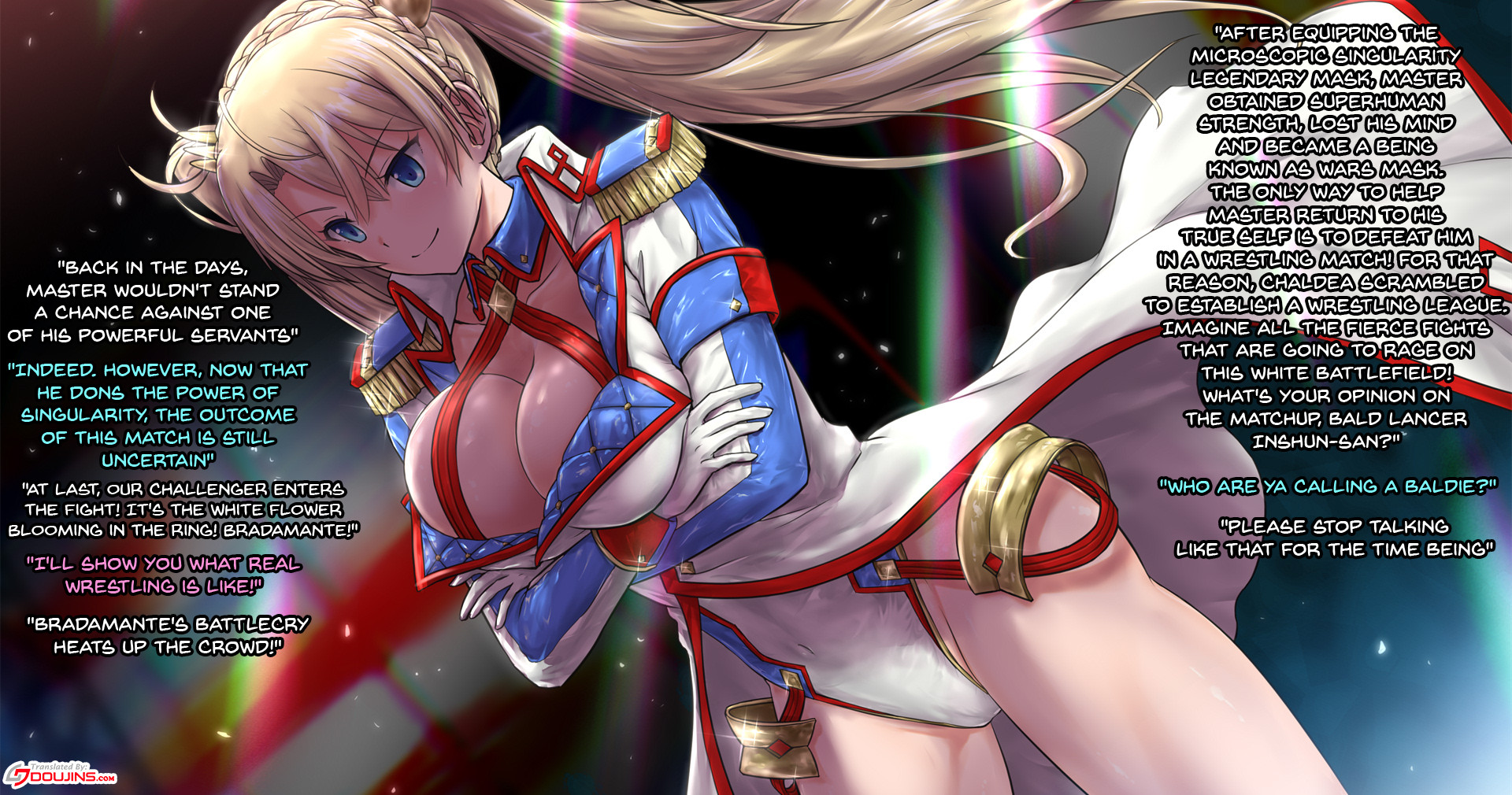 Hentai Manga Comic-Bradamante VS Wars Mask Battle Fuck Colosseum-Read-3